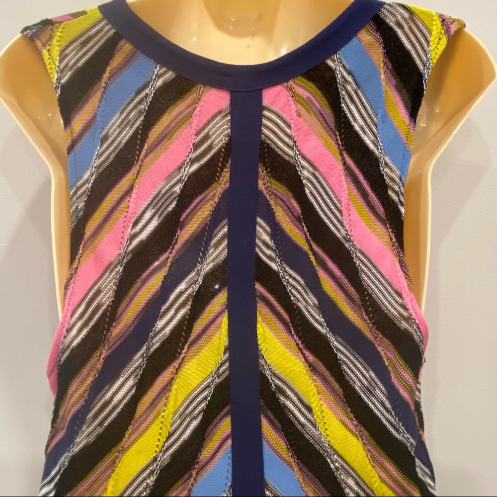 Missoni Multicolor Sleeveless Midi Dress size 10 - Picture 6 of 11